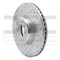 Dynamic Friction Co BRAKE ROTOR DRILLED AND SLOTTED SILVER 631-31108L - alternate 2